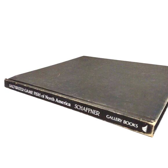 Saltwater Game Fish of North America Book Herbert A. Schaffner 1989 Hunting VTG - Picture 6 of 12